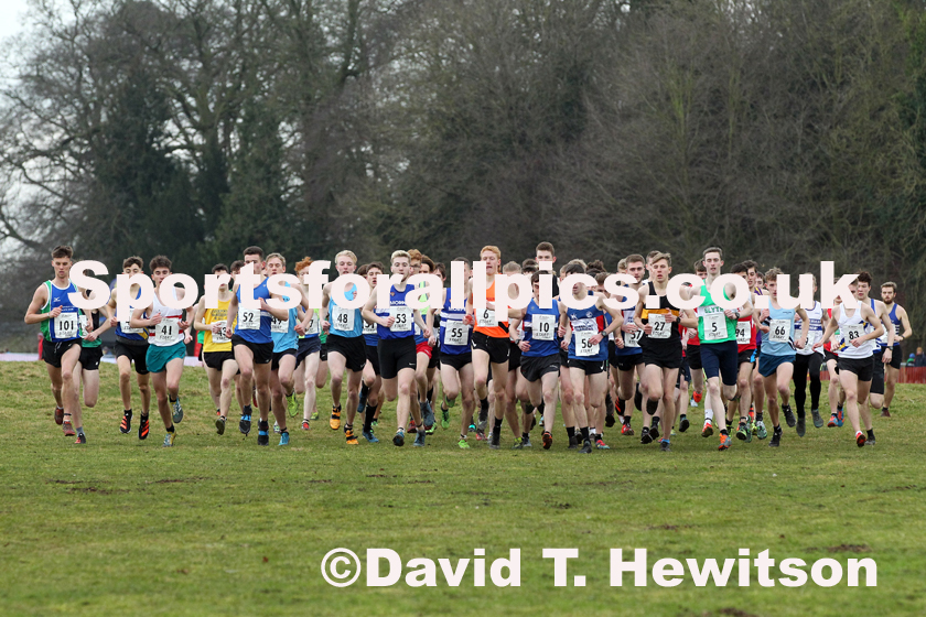 Junior mens Northern Cross Country Champs., Camp Hill Estate, Kirklington.  Photo: David T. Hewitson/Sports for All Pics